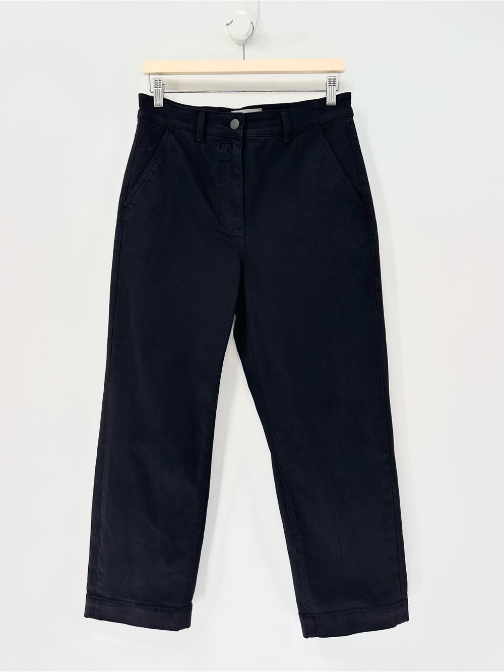 Everlane Black Straight Leg Ankle Jeans Size 8